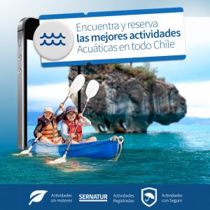 Imagen de gráfica digital para redes sociales sobre turismo aventura